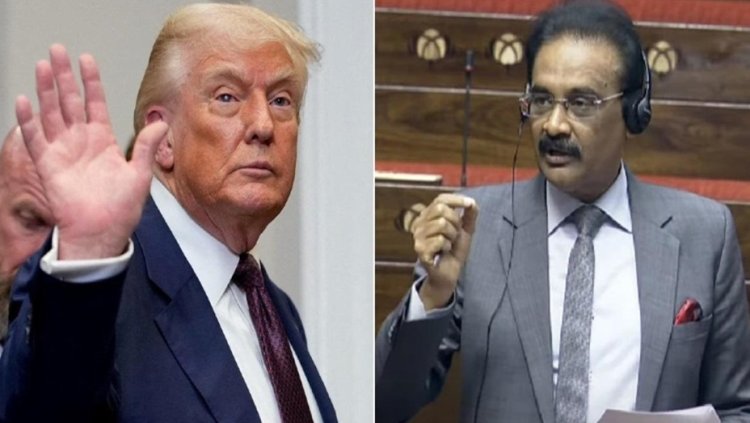 அமெரிக்க நிறுவனங்களை 146 கோடி இந்திய மக்கள் புறக்கணித்தால்? - ட்ரம்ப்புக்கு மாநிலங்களவை எம்.பி கடிதம்