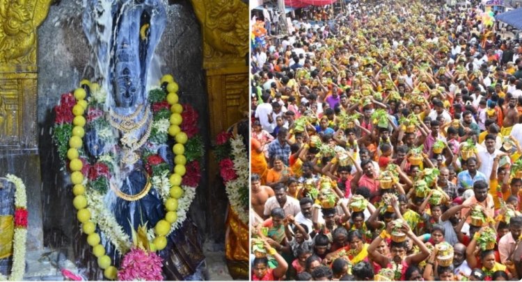 மேலூர் நாகம்மாள் கோயில் ஆடி உற்சவ விழாவில் 10,000 பக்தர்கள் நேர்த்திக்கடன்!