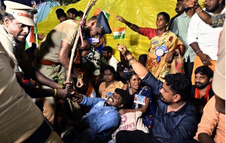 தூய்மைப் பணியாளர்கள் பிரச்சினையில் மனித உரிமை மீறல்: அரசுக்கு சமம் குடிமக்கள் இயக்கம் கண்டனம்