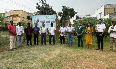 கோவையில் பசுமை மரக்கன்றுகள் நடும் நிகழ்ச்சி