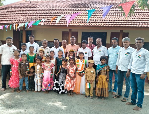 முதலிபாளையம் அரசு தொடக்கப்பள்ளியில் 80வது சுதந்திர தின விழா