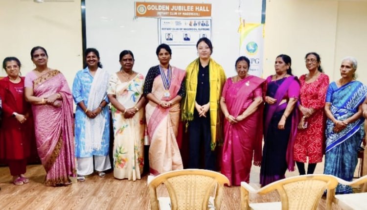 “அனைவருக்கும் அமைதி” – நாகர்கோவில் சுப்ரீம் ரோட்டரி சங்கத்தில் சிறப்புக் கலந்துரையாடல்